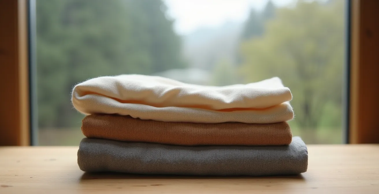 Detaillierte Layering-Technik mit drei Schichten: Basisschicht, Mittelschicht, Außenschicht in harmonischen Farben