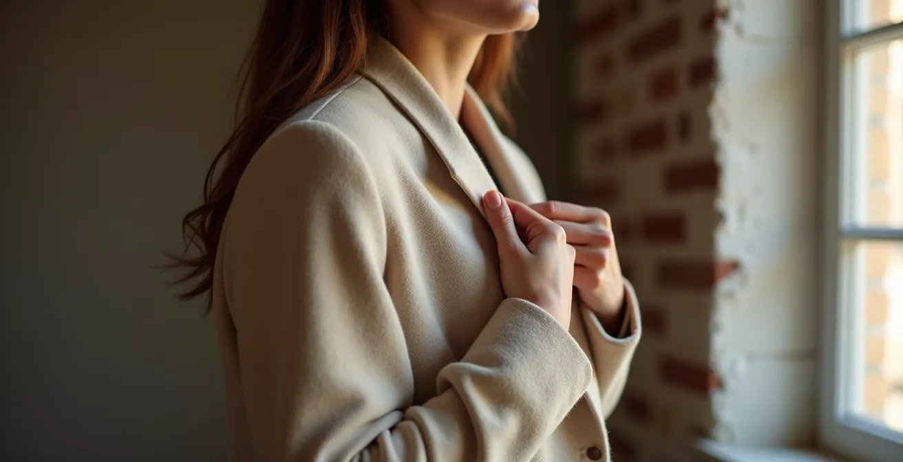 Oversize-Blazer mit perfekter Schulterpartie im skandinavischen Stil