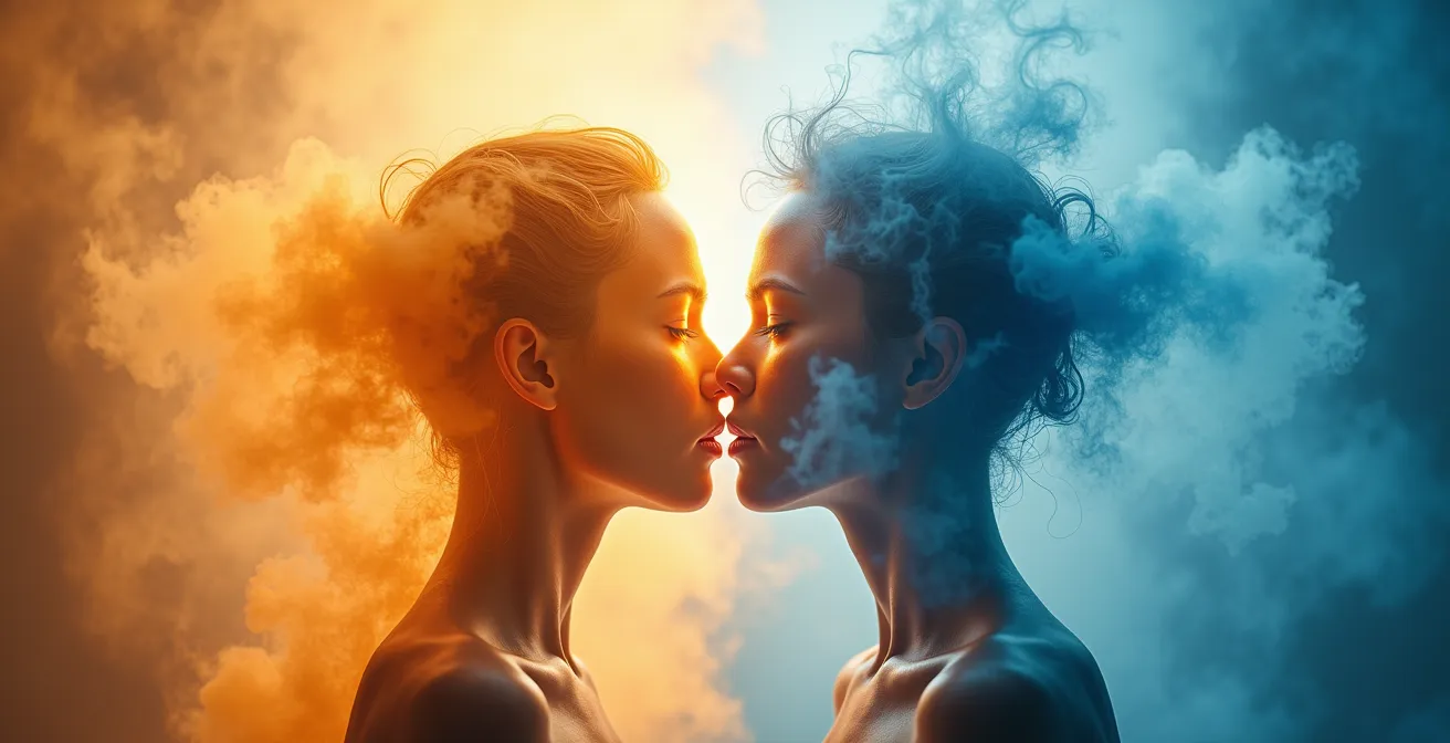 Visualisierung der Kopfhautdurchblutung bei verschiedenen Wassertemperaturen